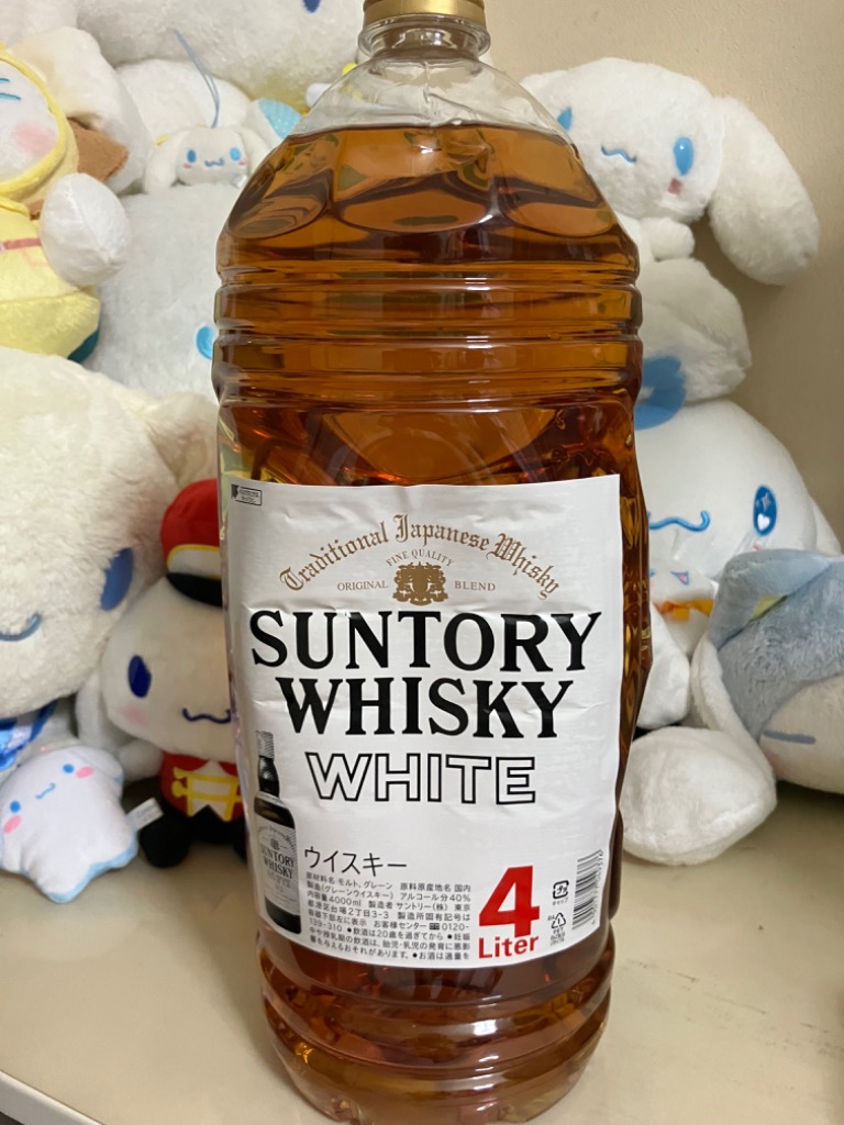 サントリー ウイスキー 大ホワイト WHITE ペットボトル 40度 4L SUNTORY サントリー ウイスキー ホワイト 大ホワイト 4L ペット