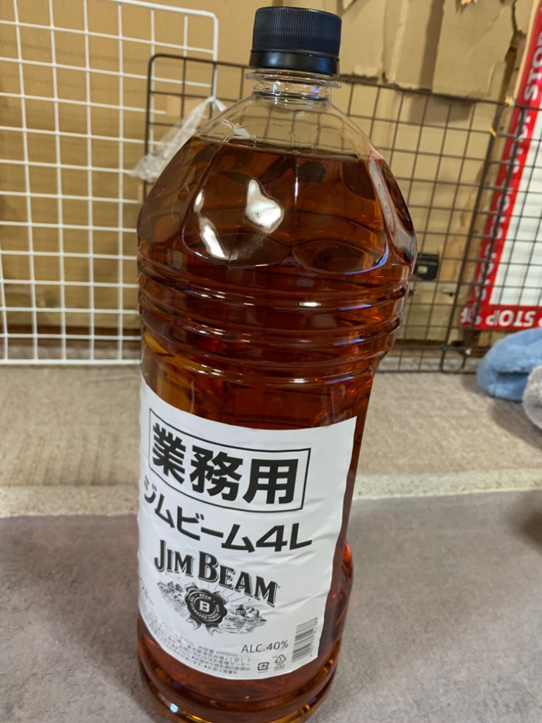ジムビーム ウイスキー 4000ml 4L PET 1本 : 逸酒創伝 - 通販