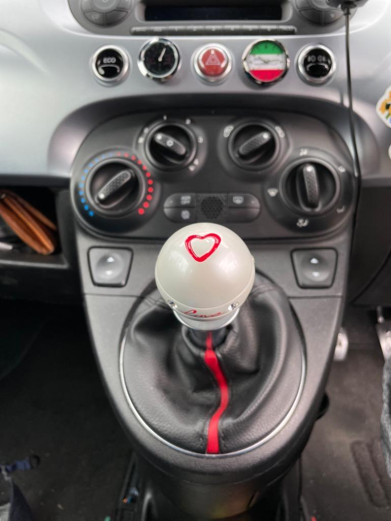 FIAT 500 ラフィータ　シフトノブ ラ・フィータ Fiat500 シフトノブ 【お取り寄せ】