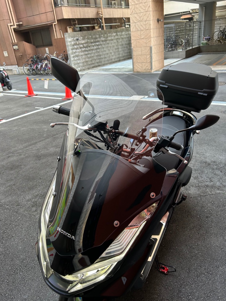 PCX JK05 JK06 KF47 2021-2024 純正ロングスクリーン horidashi_93541