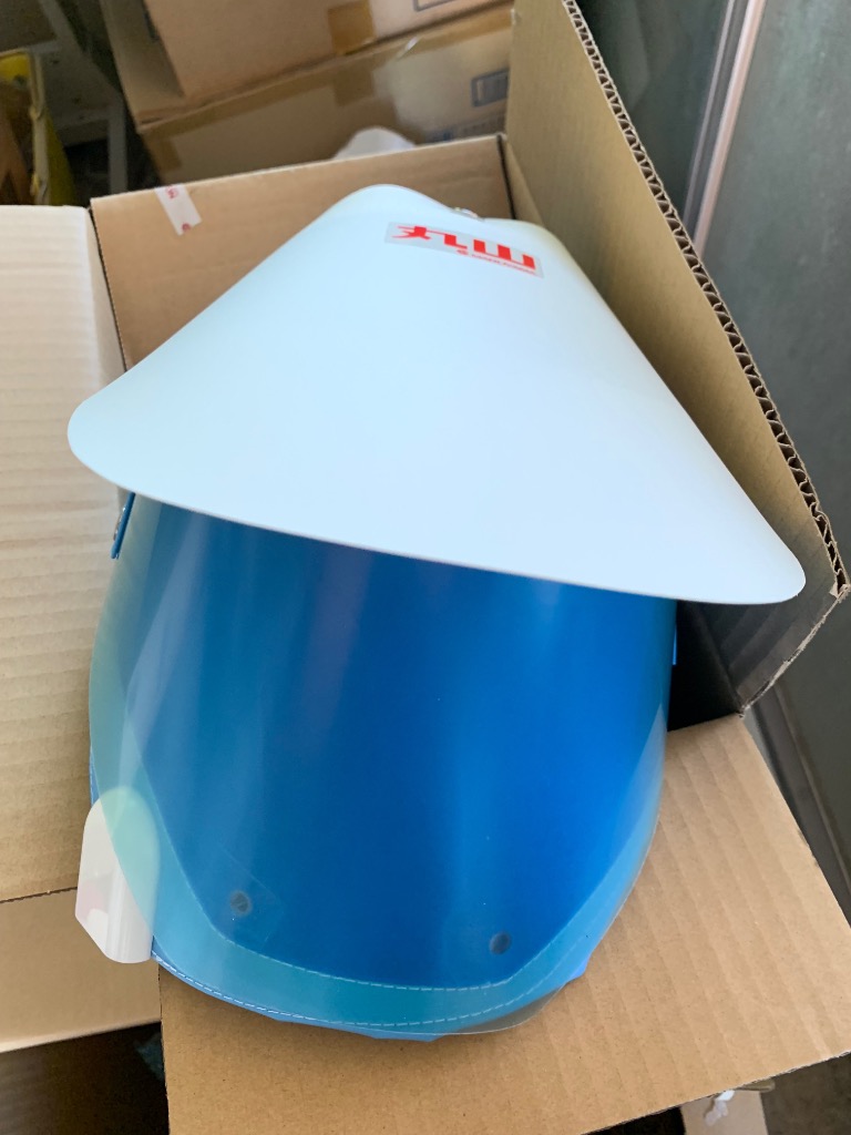 防除ヘルメット 未使用品　ＭＡＰー２５２Ｐ－１　丸山製作所　福島県　伊達市 丸山製作所 防除ヘルメット MAP252P-1用 シゲマツ D2 フィルタ+