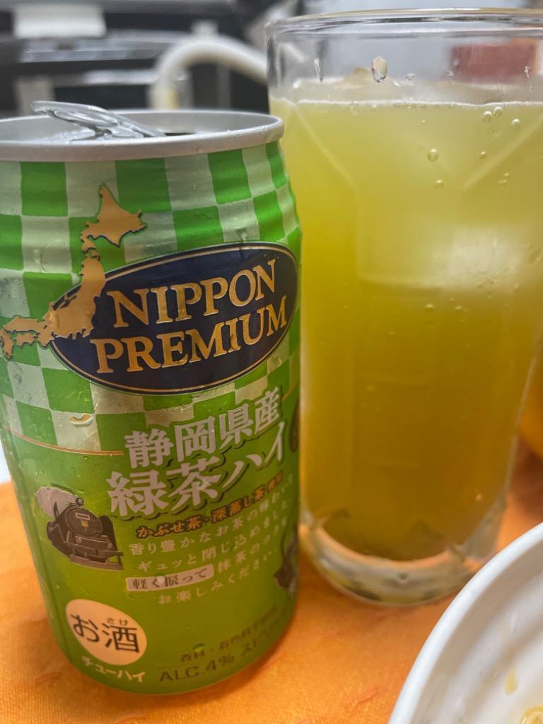楽天市場】合同酒精 合同 NIPPON PREMIUM 静岡県産緑茶ハイ 缶