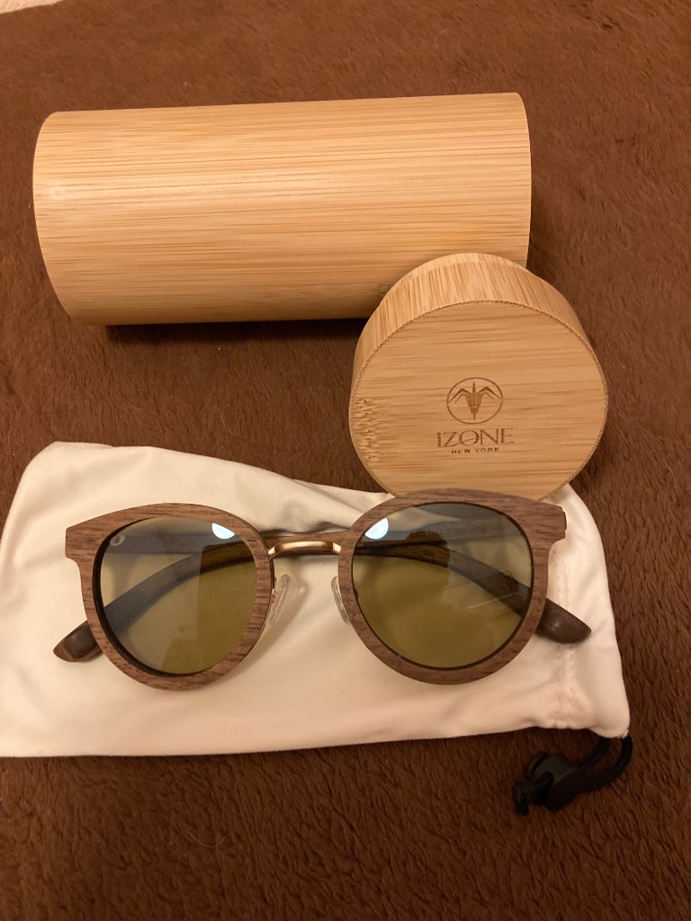 IZONE NEW YORK サングラス メンズ 偏光 レディース 紫外線 UV