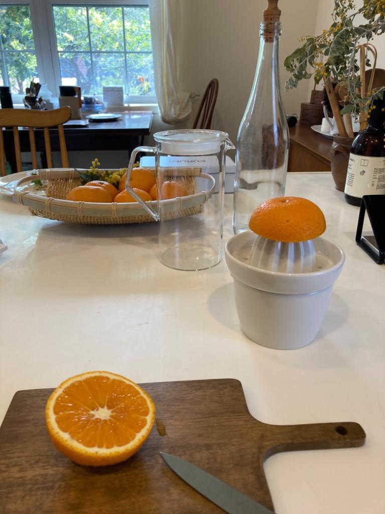 かもしか道具店 レモンのしぼり器 レモン絞り器 陶器製 レモン搾り