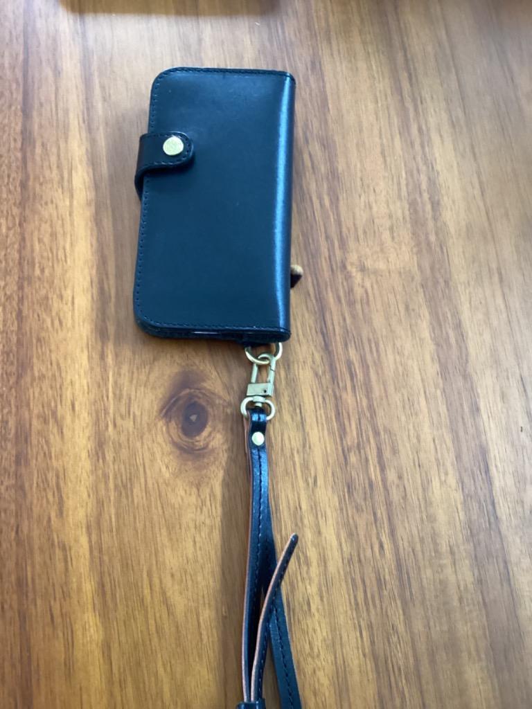 ネックストラップ ネックホルダー パスケース スマホ iPhone 首かけ 携帯 本革 栃木レザー メンズ レディース 日本製 HUKURO