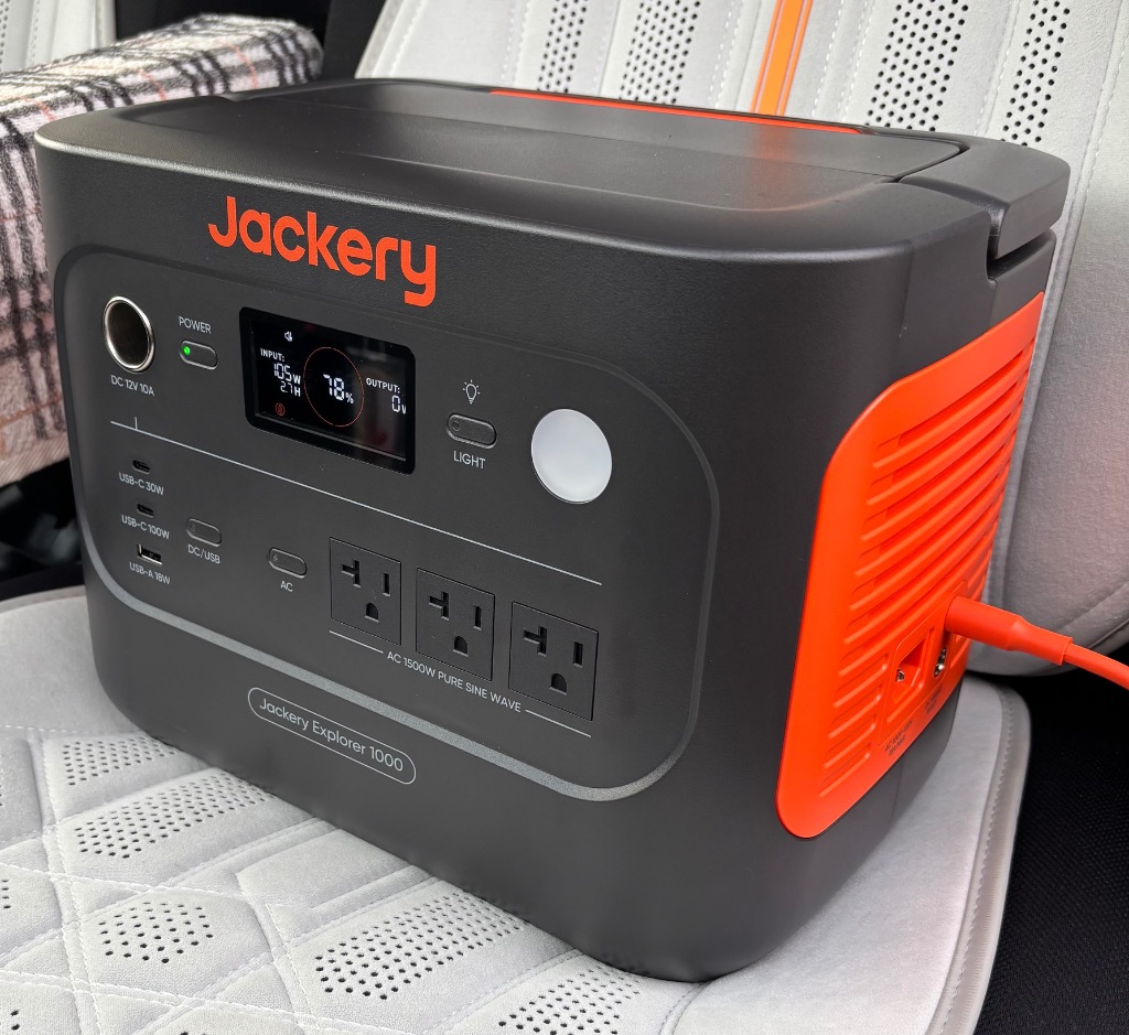 Jackery 車載シガーソケット充電ケーブル ポータブル電源用 最大