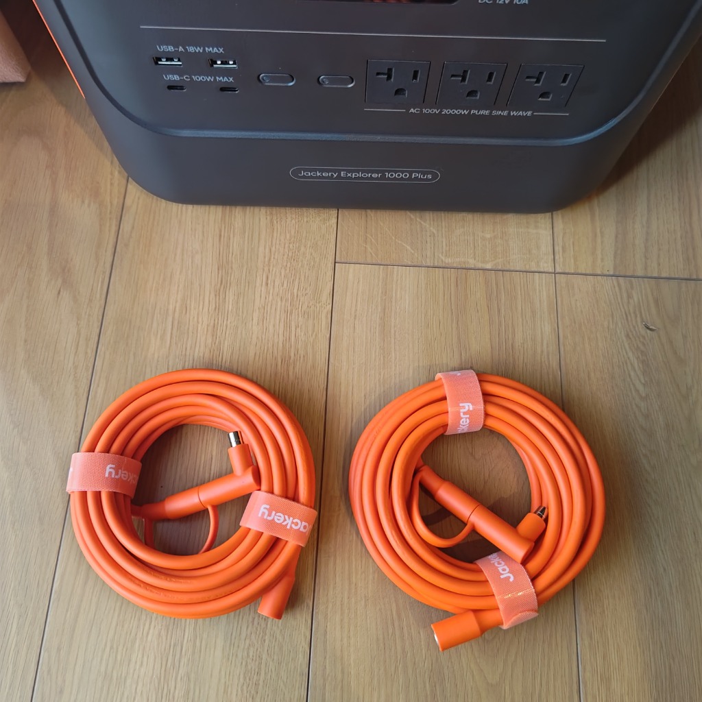 Jackery SolarSaga 5M延長ケーブル ソーラーパネル接続用 Jackery SolarSaga 5M延長ケーブル ソーラーパネル接続用