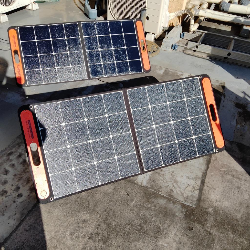 Jackery SolarSaga100 ソーラーパネル 100W ソーラーチャージャー 発電