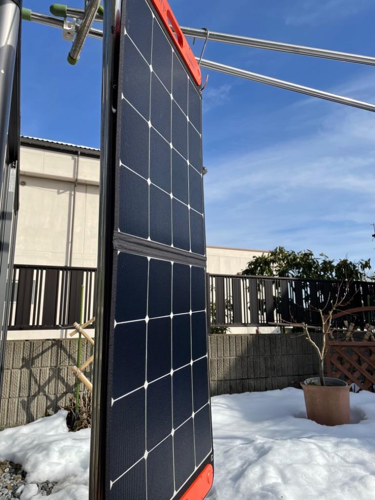 Jackery SolarSaga100 ソーラーパネル 100W ソーラーチャージャー 発電