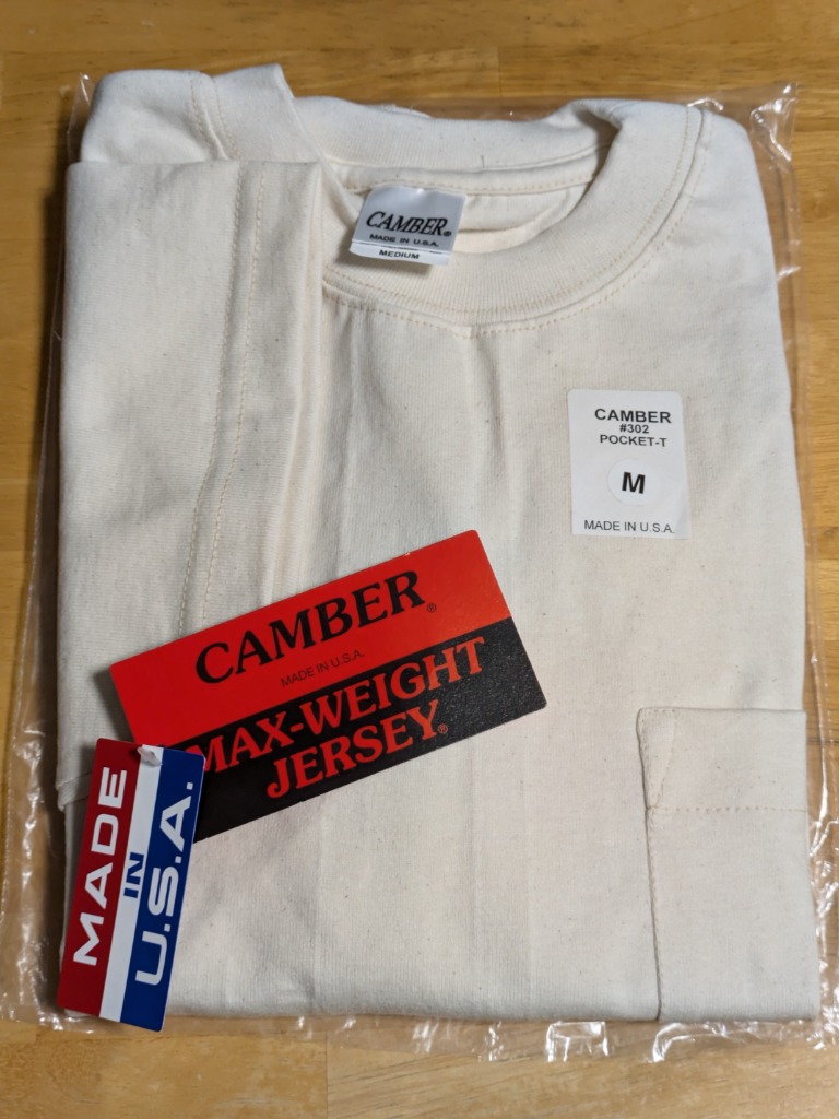 CAMBER キャンバー 302 マックスウェイト 半袖 ポケット Tシャツ