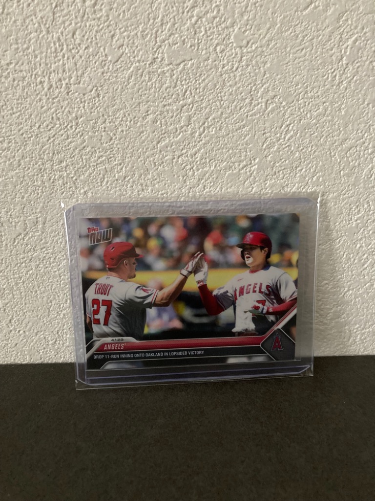 topps now 大谷翔平 マイク・トラウト エンゼルス 23 MLB 14 23【エンゼルス(大谷翔平/マイク・トラウト)】2023 MLB TOPPS