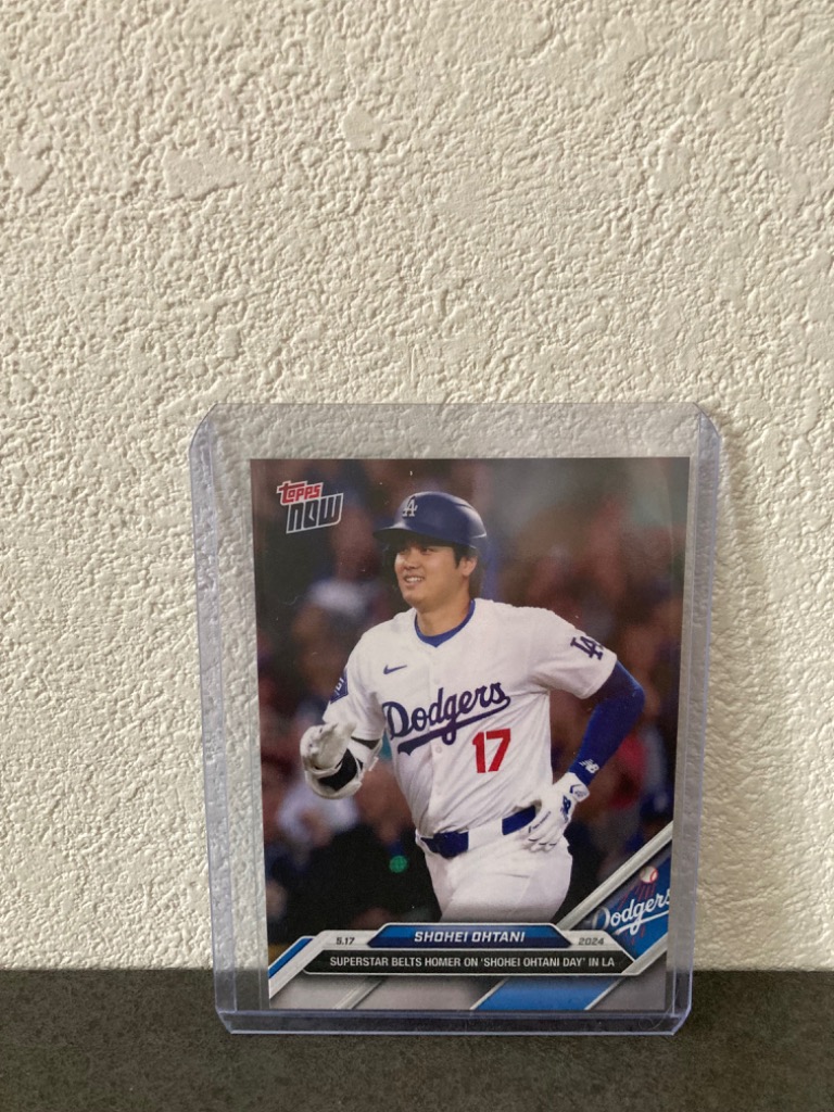 まな ☀️大谷翔平 ドジャース移籍記念 2024 topps NOW まな ☀️大谷翔平 ドジャース移籍記念 2024 topps NOW 9【大谷
