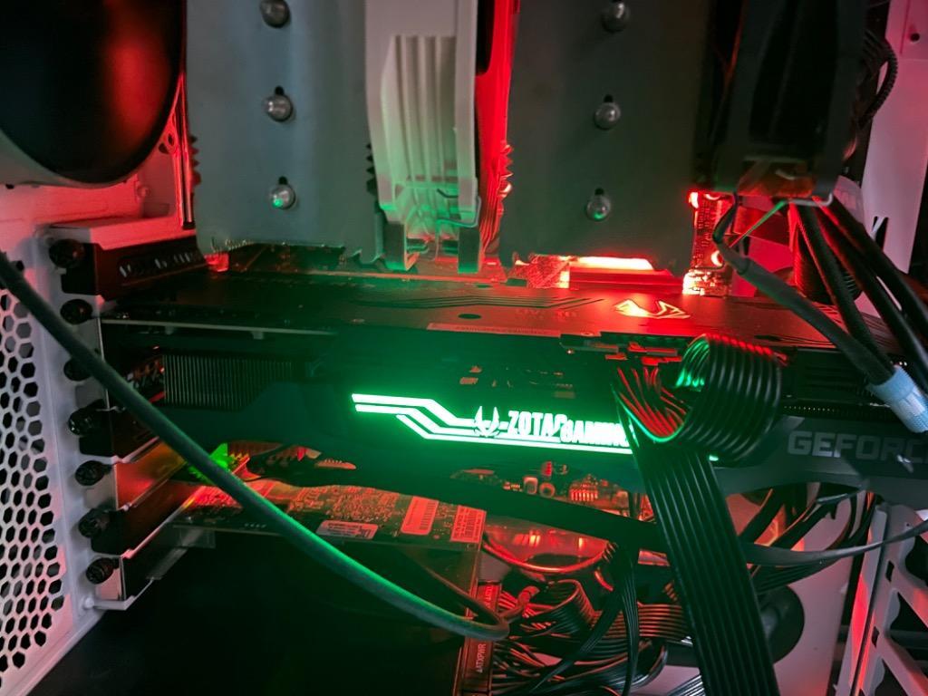 玄人志向 GG-RTX3080-E10GB/TP GALAKURO GAMING グラフィックボード