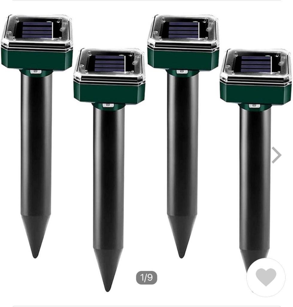 4本セット 防獣グッズ モグラ 撃退器 撃退機 ネズミ 害獣 蛇 IP65防水防塵 アウトドア 庭園保護 モグラ 退治 蛇駆除 撃退棒 超音波ソーラー式  :SL884:JANRI通販 - 通販 - Yahoo!ショッピング