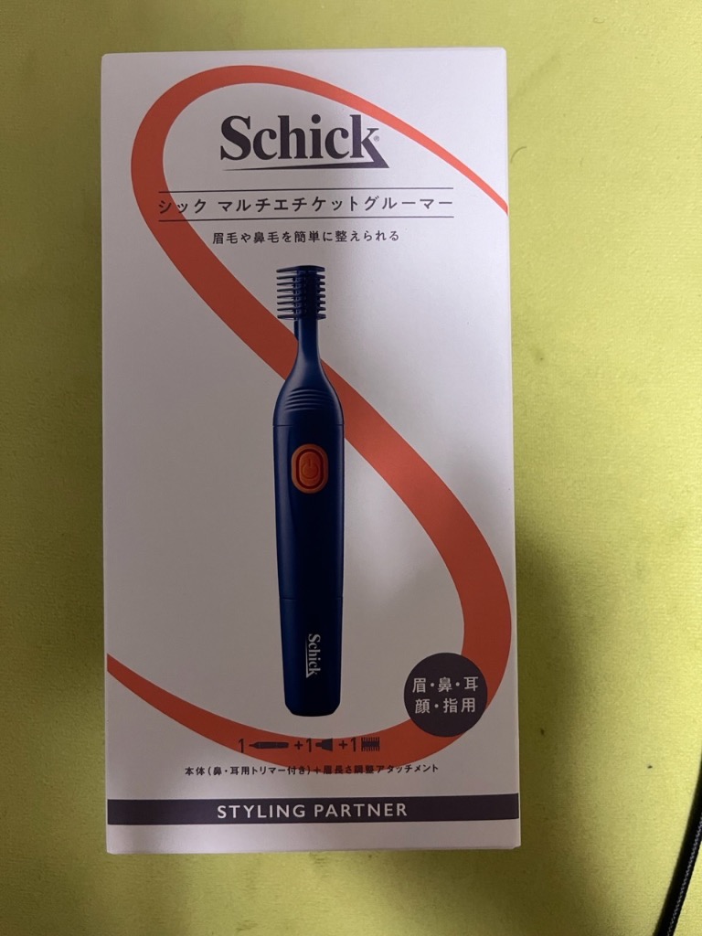 schick シック マルチエチケットグルーマー 眉毛、フェイスシェーバー