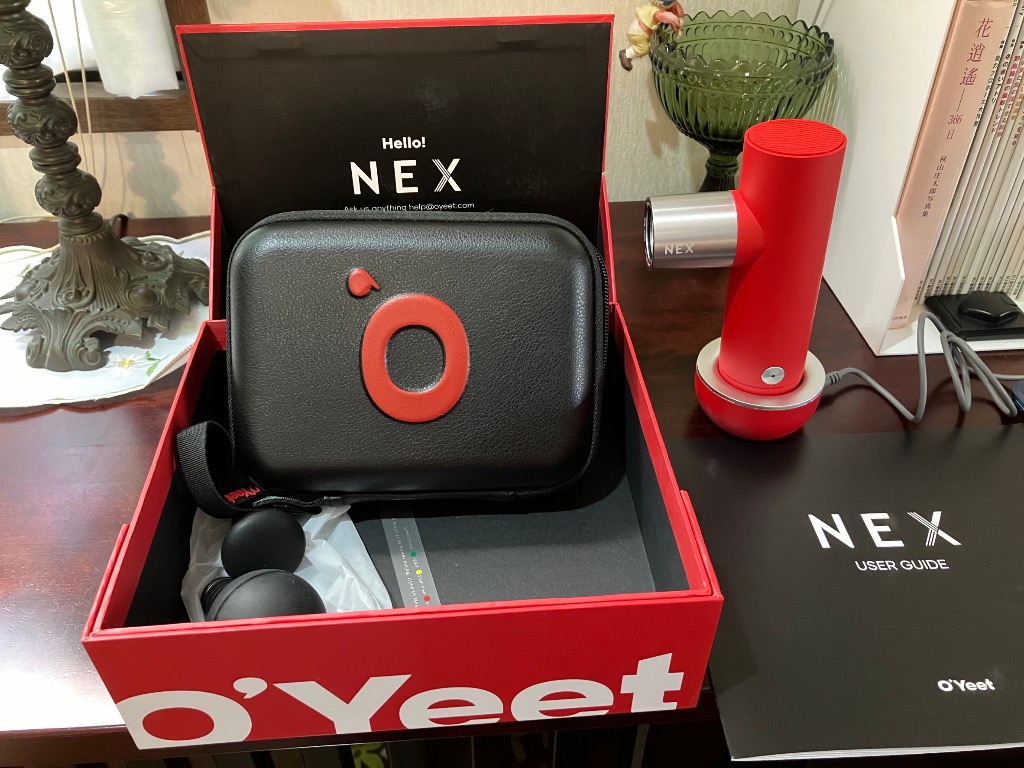 リラクゼーショングッズ OYEET O'YEET NEX RED O'Yeet oyeet-nex-RD 筋膜リリースガン レッド メーカー直送