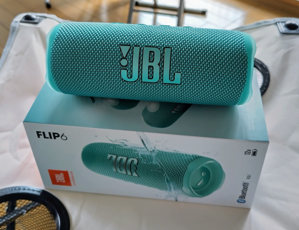 JBL公式限定 Bluetoothスピーカー FLIP 6 TEAL 高音質 ポータブルスピーカー 2ウェイスピーカーシステム 防水 ブルートゥース  お風呂 プールサイド アウトドア