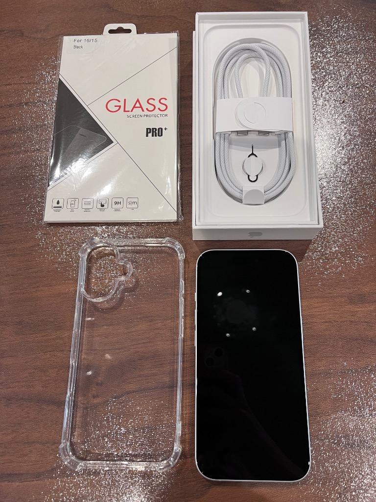 iPhone ☆Apple国内正規SIMフリー iPhone16 128GB ホワイト MYDR3J/A