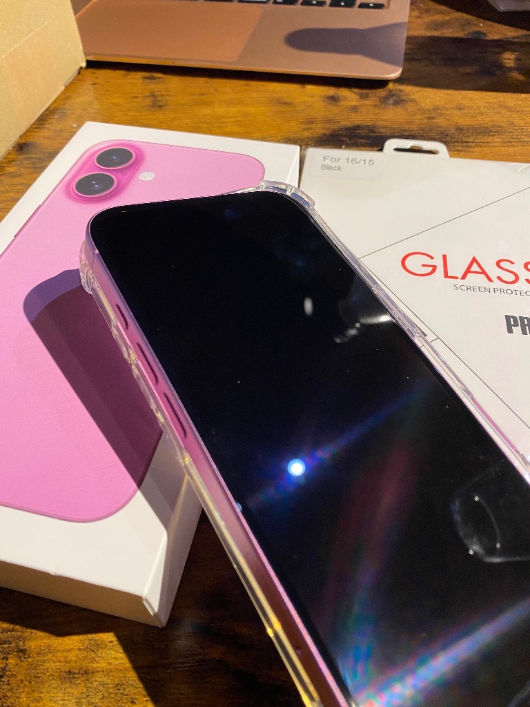 iPhone ☆Apple国内正規SIMフリー iPhone16 128GB ピンク MYDT3J/A