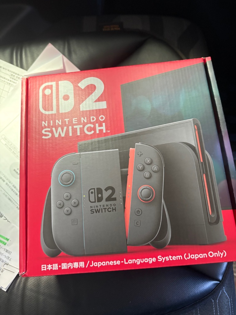 Nintendo Switch 訳あり☆任天堂 Switch2 国内版 日本語版 BEE-S-KB6CA