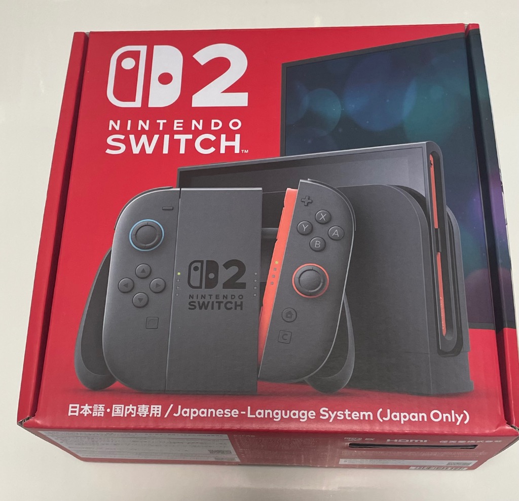 Nintendo Switch ☆任天堂 Switch2 国内版 日本語版 BEE-S-KB6CA 新品
