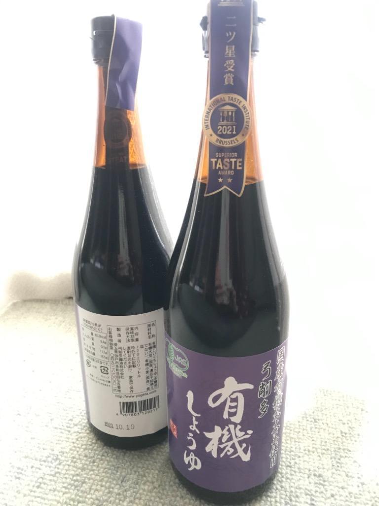 ☆日本の職人技☆ 弓削多 有機醤油 720ml 国産 有機大豆 天然醸造 醤油 discoversvg.com