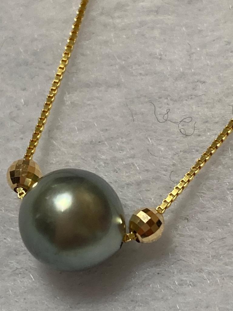 ミラーボール 3ミリ K18 18金 貫通穴 キラキラ ミラー