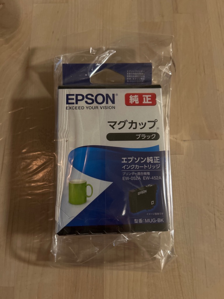 EPSON エプソン 純正 インク カートリッジ マグカップ MUG-BK ブラック