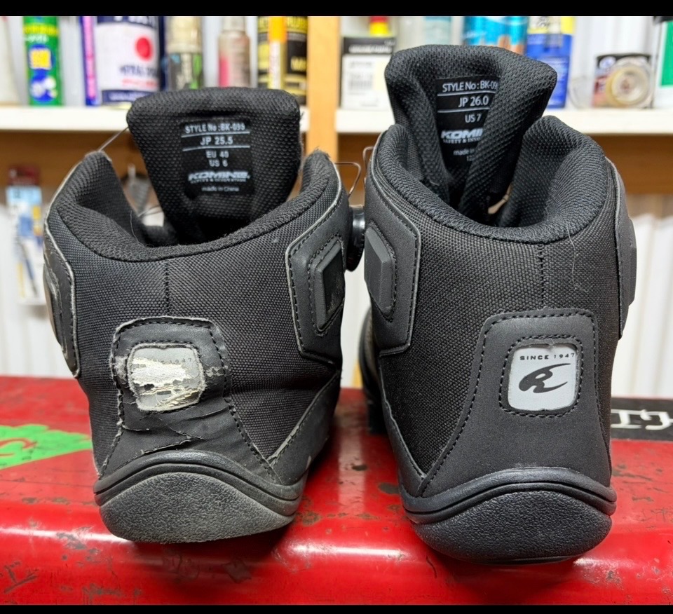 コミネ（Komine） バイクブーツ BK-096 ダイアルフィットWP