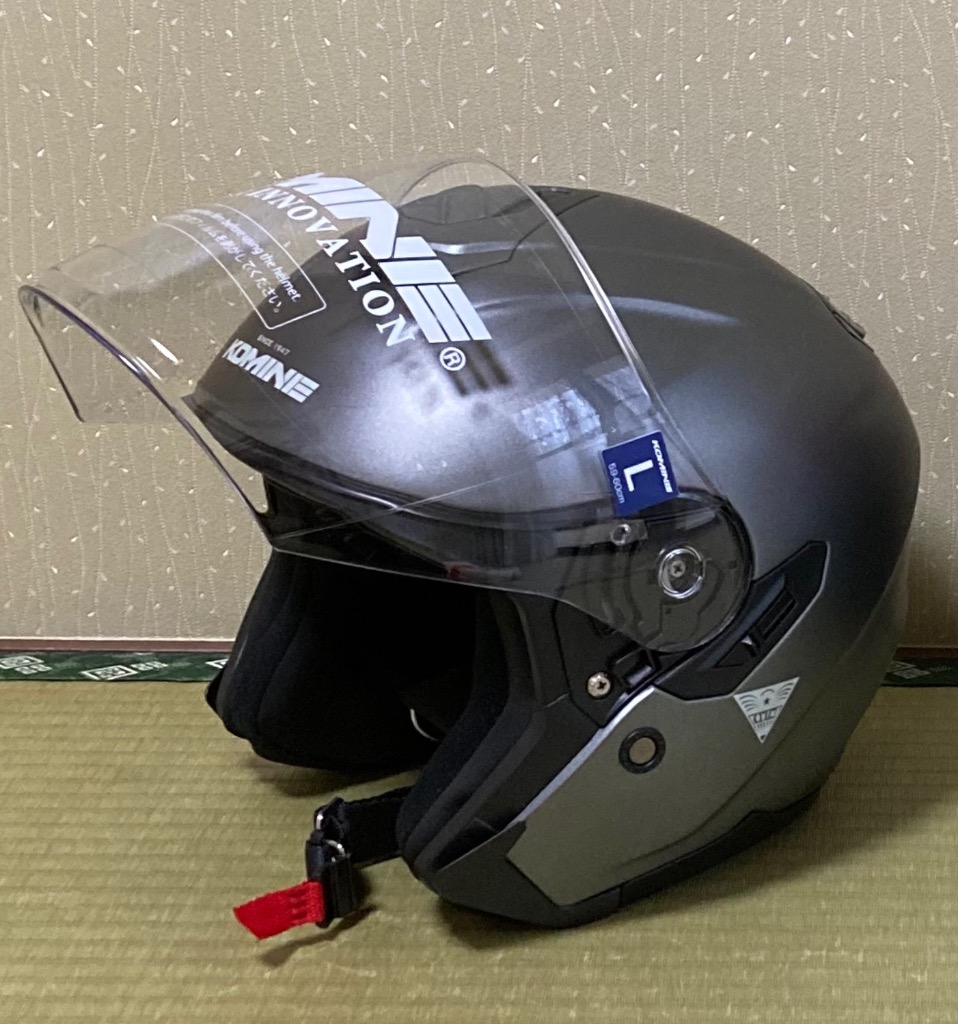 KOMINE（コミネ） HK-172 FL コンポジット FRP ジェットヘルメット