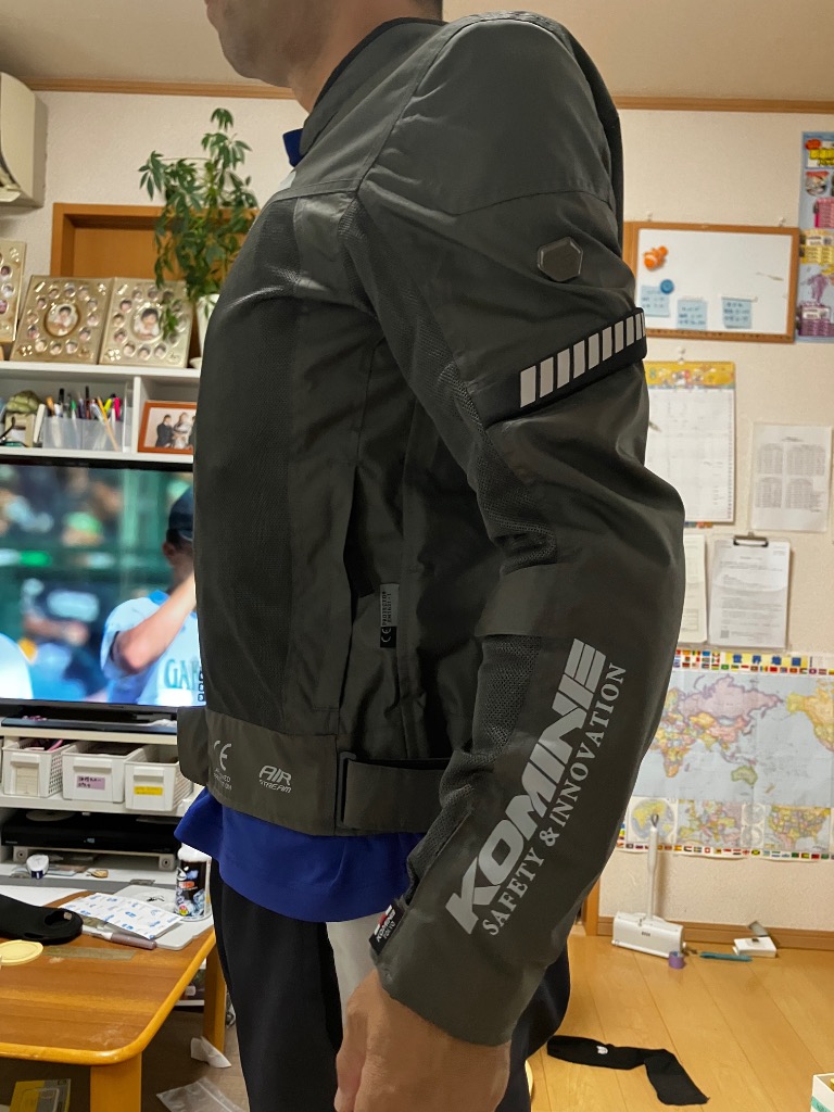 コミネ（Komine） メッシュジャケット JK-177 エニグマライト ハーフ