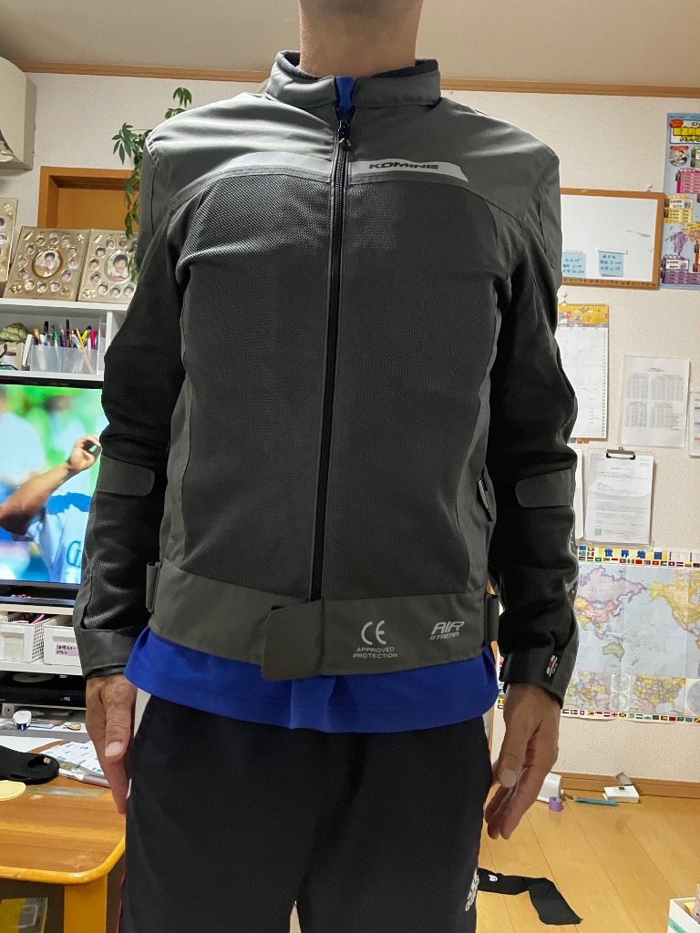 コミネ（Komine） メッシュジャケット JK-177 エニグマライト ハーフ