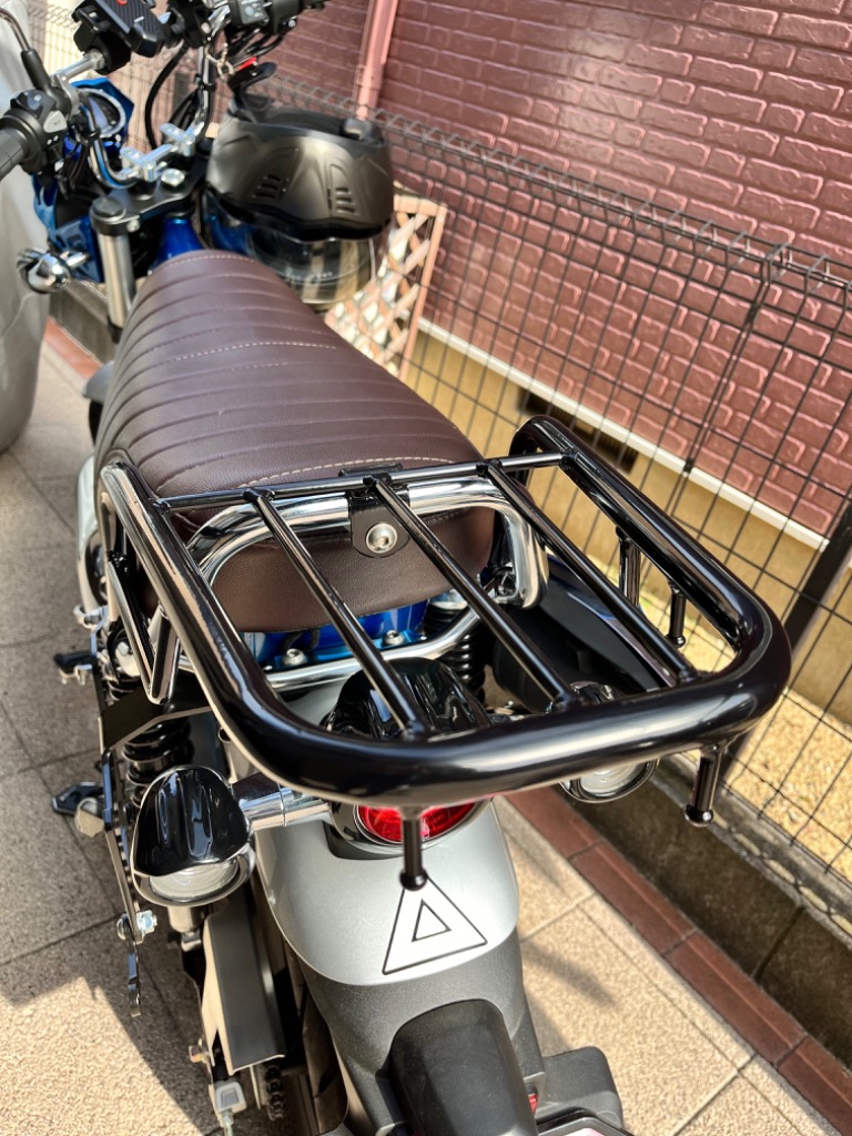 R-SPACE リアキャリア ブラック ホンダ ダックス125用 HONDA