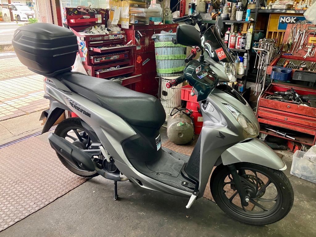 Dio110 ステップバー ホンダ ディオ110用 ステップバー HONDA DIO110(JK03) 足元快適