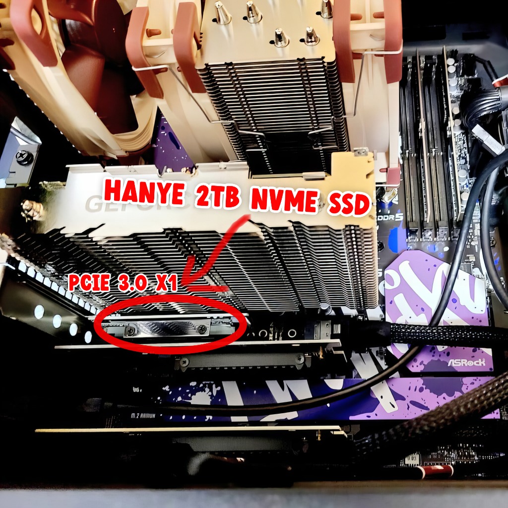 Hanye E30-2TBTN1 ［E30 M.2 Type2280 NVMe 2TB］ 内蔵型SSD