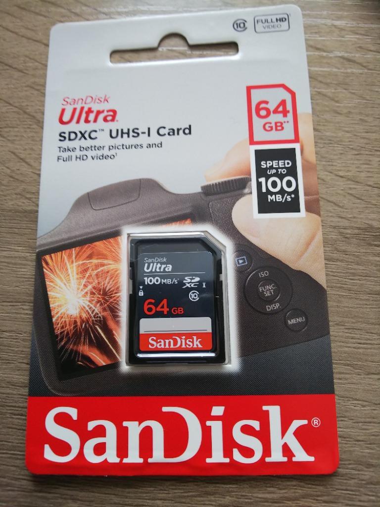 SDXCカード Ultra 64GB UHS-I U1 R:100MB/s Class10 SanDisk サンディスク SDカードSDSDUNR- 064G-GN3IN海外向けパッケージSA1209UNR 秋のセール :SA1209SDUNB:嘉年華 - 通販 - Yahoo!ショッピング