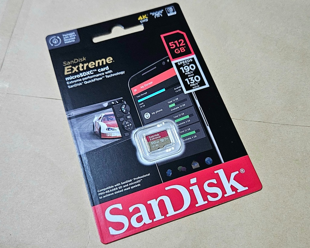 SanDisk マイクロsdカード microSDXC 512GB UHS-I U3 V30 A2 4K SanDisk マイクロsdカード microSDXC 512GB UHS-I U3 V30 A2 4K