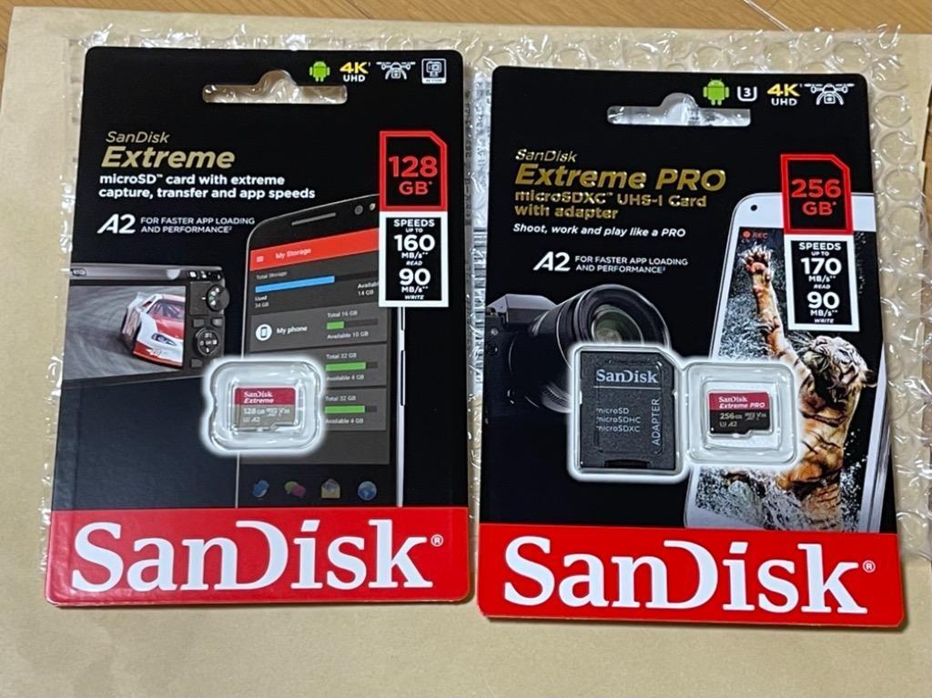 マイクロsdカード microSDXCカード 256GB SanDisk V30 A2 R:200MB/s W 