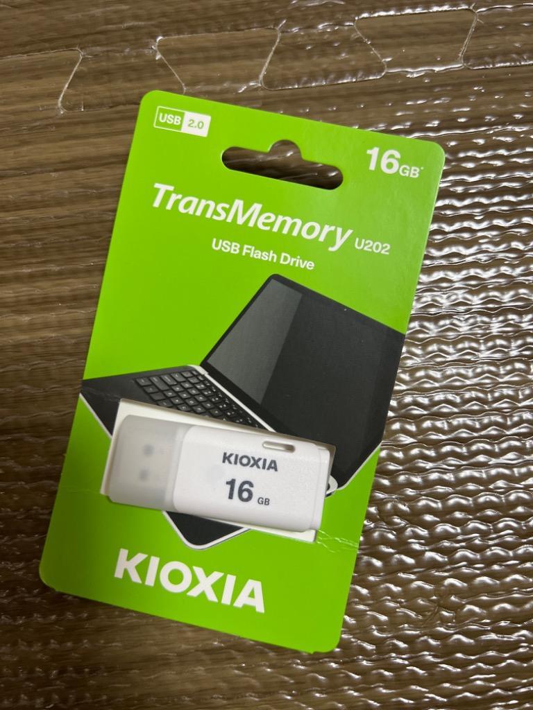 USBメモリ16GB Kioxia（旧Toshiba） USB2.0 TransMemory U202 Windows/Mac対応 日本製  LU202W016GG4海外パッケージ 翌日配達対応 ポイント消化KX7007-LU202WGG4 :TO7007UHYBS-WH:嘉年華 - 通販  - Yahoo!ショッピング