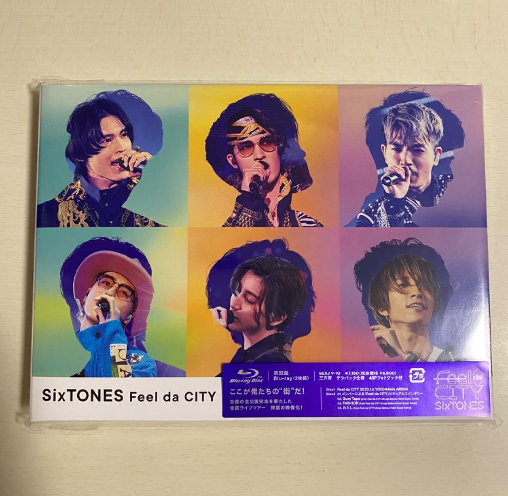 枚数限定][限定版]Feel da CITY(初回盤)【Blu-ray】/SixTONES[Blu-ray