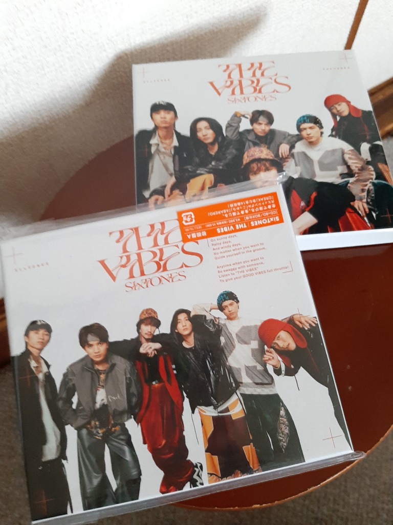 枚数限定][限定盤]THE VIBES(初回盤A)【CD+Blu-ray】/SixTONES[CD+Blu 