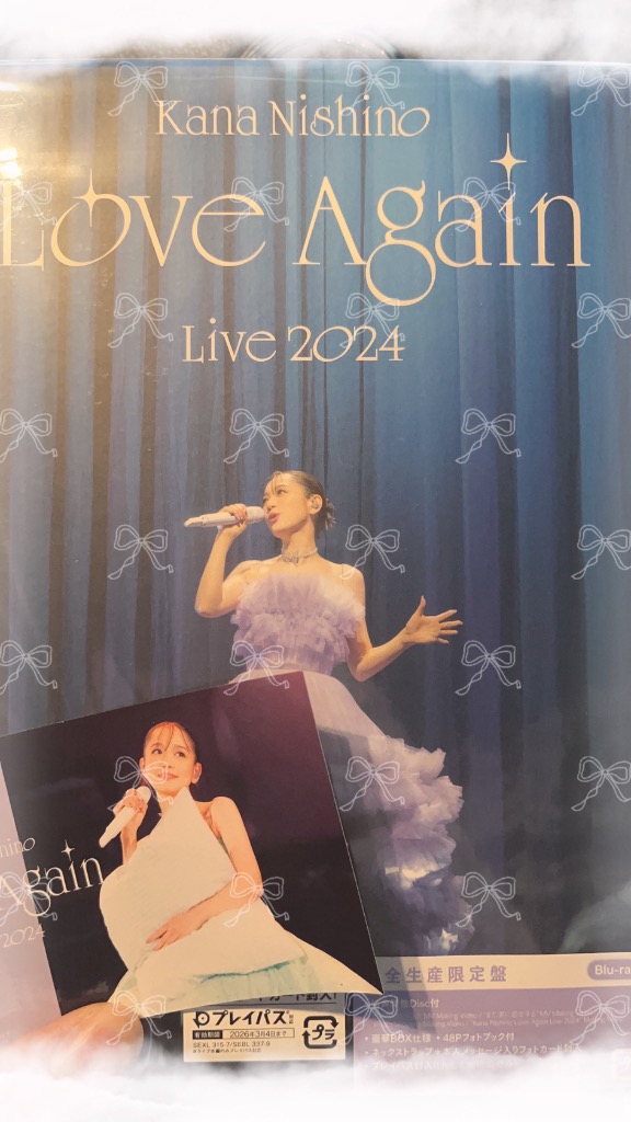 西野カナ Love Again Live 2024 Blu-ray 完全生産限定 Amazon.co.jp: 【Amazon.co.jp限定】Kana Nishino Love Again