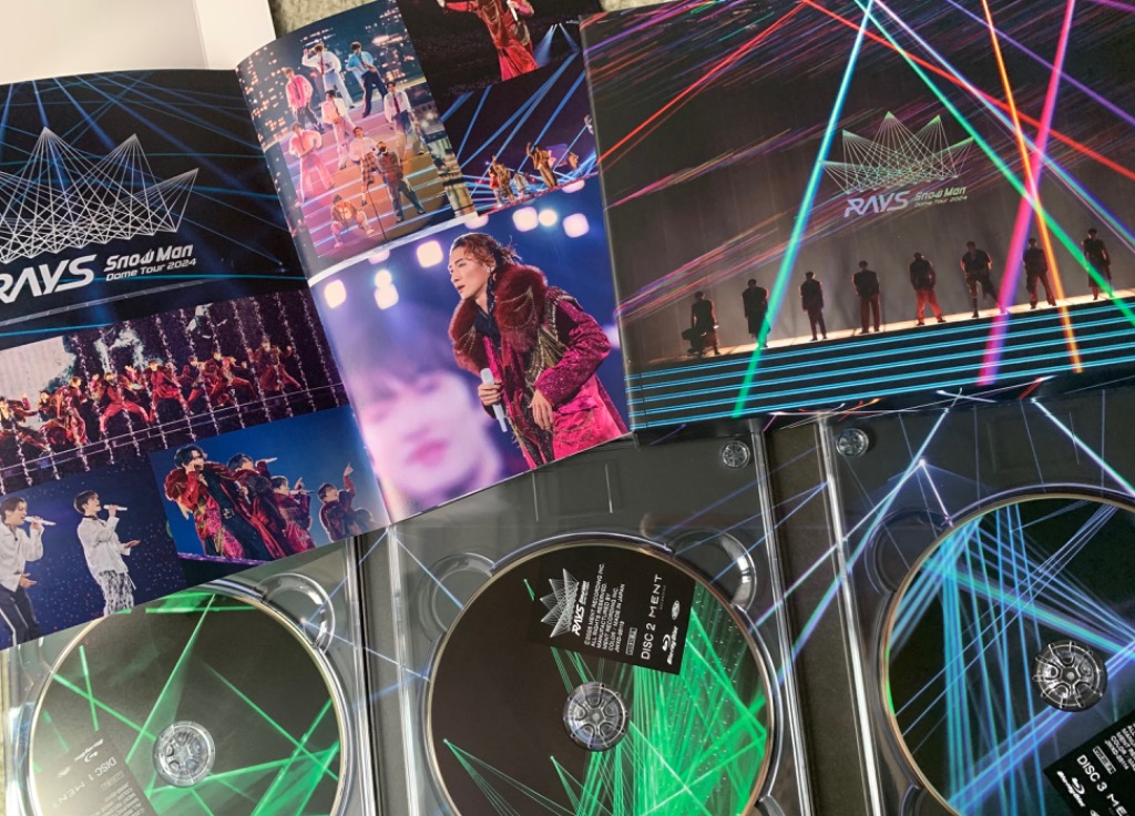 限定版]Snow Man Dome Tour 2024 RAYS(初回盤)【Blu-ray3枚組