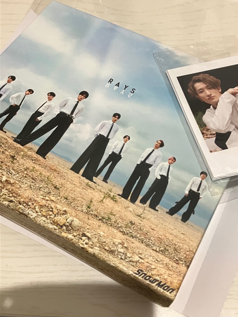 枚数限定][限定盤]RAYS(初回盤B)【CD+Blu-ray】/Snow Man[CD+Blu
