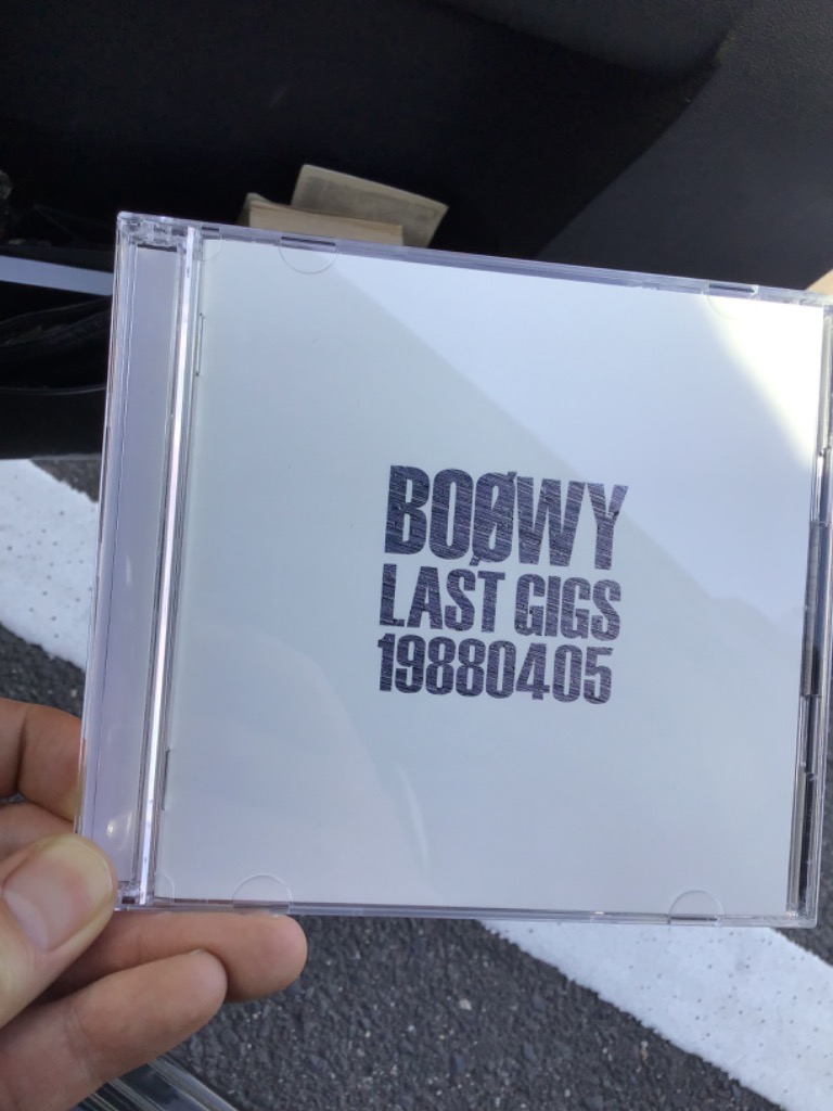 BOφWY （ボウイ） 2CD/LAST GIGS -1988.04.05- 19/6/12発売 オリコン