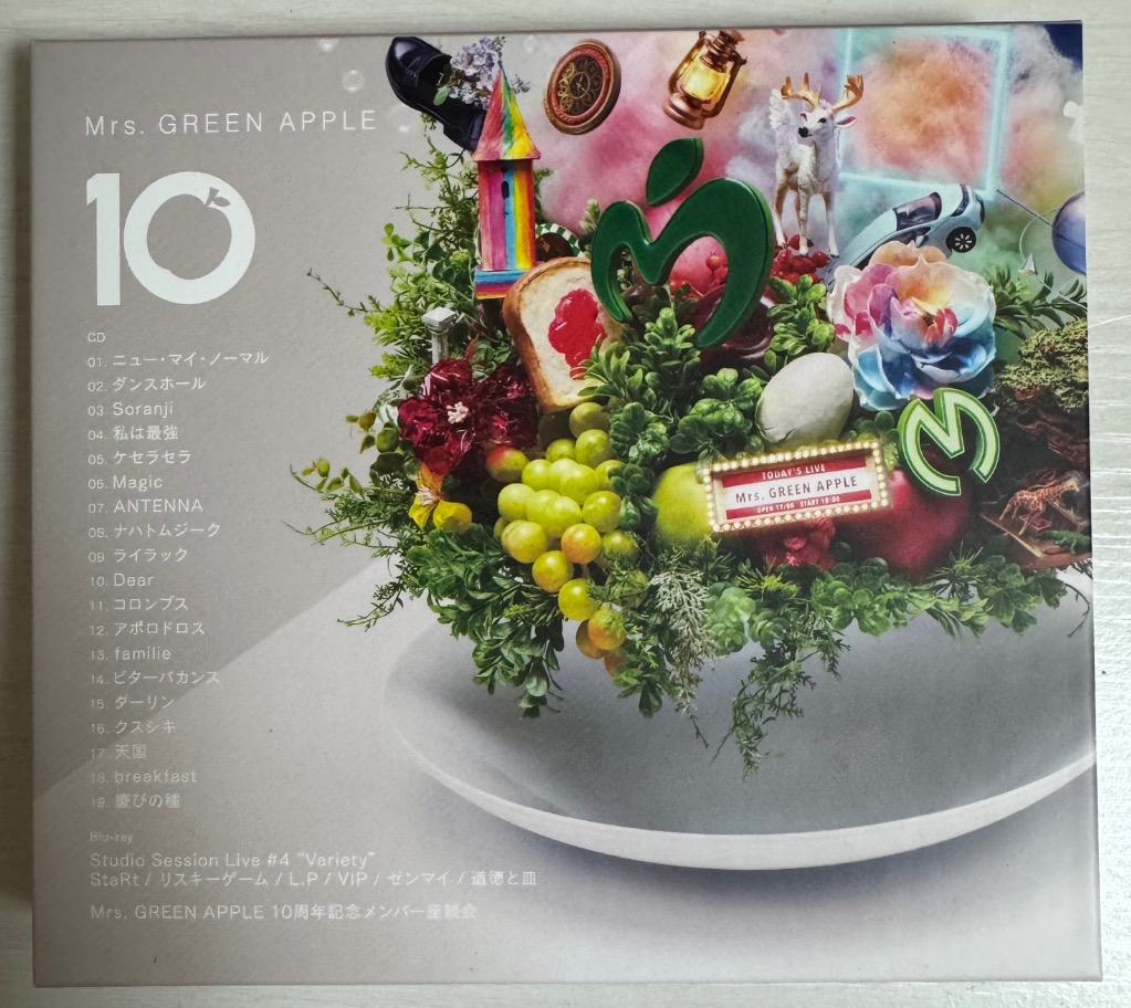 枚数限定][限定盤]10(初回限定盤)【CD+Blu-ray】/Mrs.GREEN APPLE[CD+