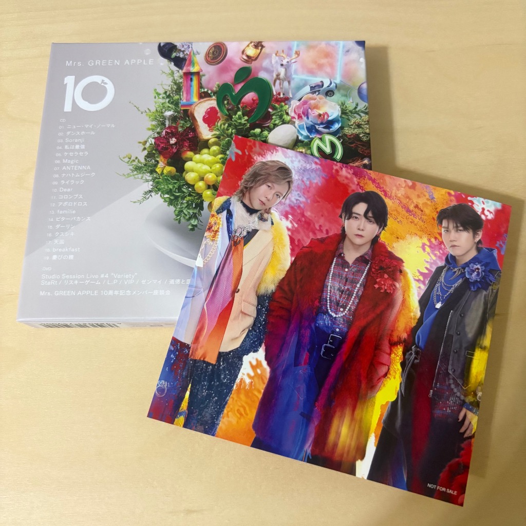 枚数限定][限定盤]10(初回限定盤)【CD+DVD】/Mrs.GREEN APPLE[CD