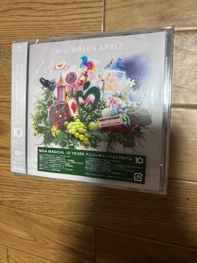 10(通常盤)【CD】/Mrs.GREEN APPLE[CD]【返品種別A】 : Joshin
