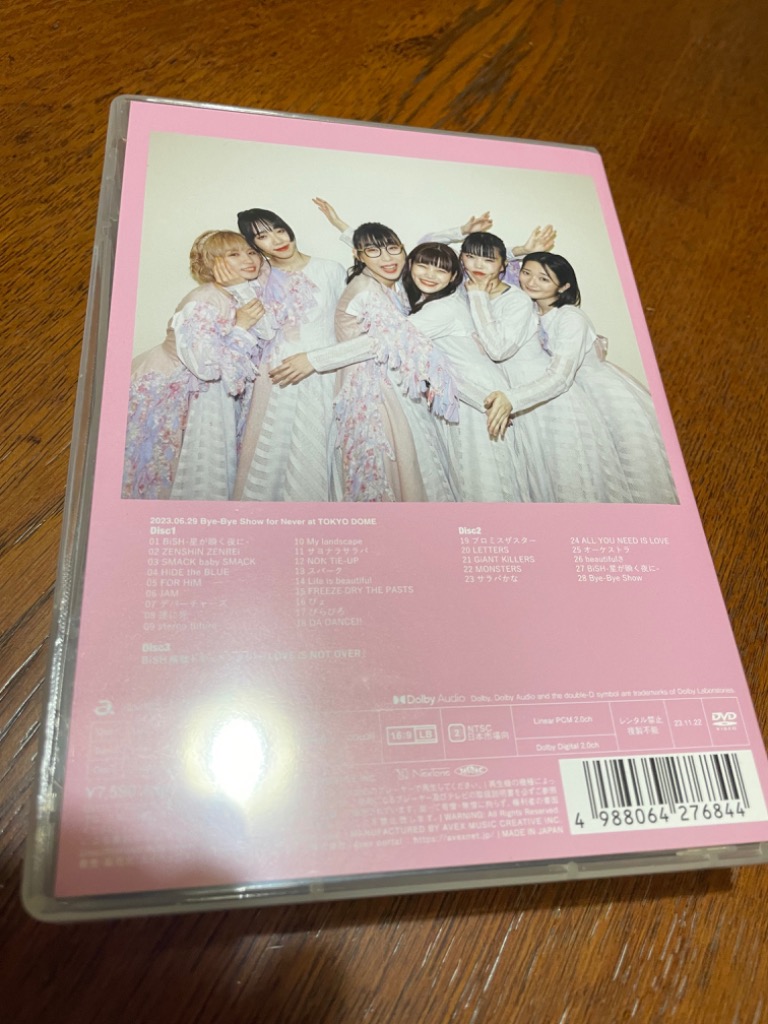 Bye-Bye Show for Never at TOKYO DOME(DVD盤)/BiSH[DVD]【返品種別A