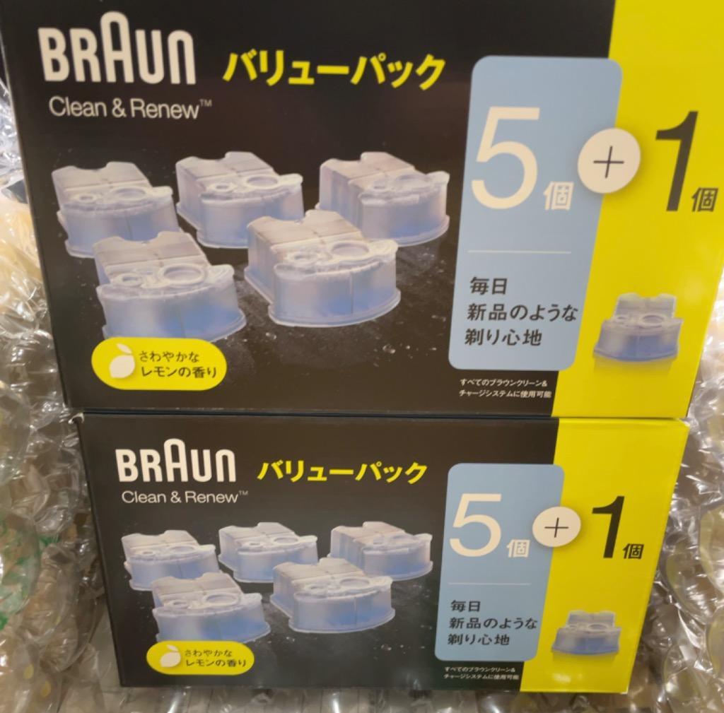 ブラウン アルコール洗浄システム専用洗浄液カートリッジ(5個+1個入)×2箱セット BRAUN クリーン＆リニューシステム用 CCR5CR+1 6個入×2箱set  CCR5CR 返品種別A :0000000023413-23-210529:Joshin web - 通販 - Yahoo!ショッピング